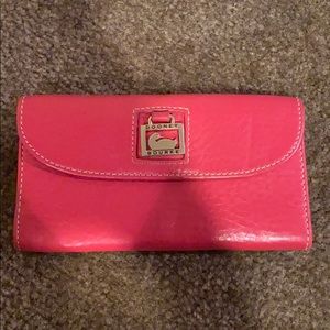Dooney & Bourke pink wallet